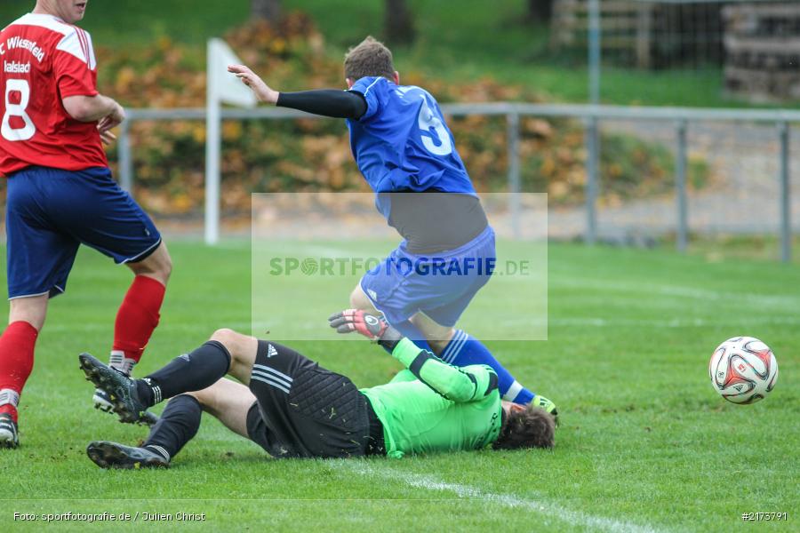 23.10.2016, Kreisliga Würzburg, TV Marktheidenfeld, FC Wiesenfeld/Halsbach - Bild-ID: 2173791