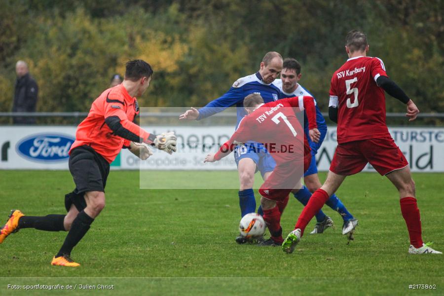 05.11.2016, Fussball, Landesliga Nordwest, TG Höchberg, TSV Karlburg - Bild-ID: 2173862