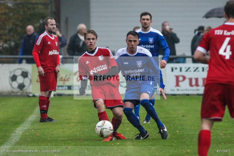 05.11.2016, Fussball, Landesliga Nordwest, TG Höchberg, TSV Karlburg - Bild-ID: 2173871 05.11.2016, Fussball, Landesliga Nordwest, TG Höchberg, TSV Karlburg - Bild-ID: 2173871