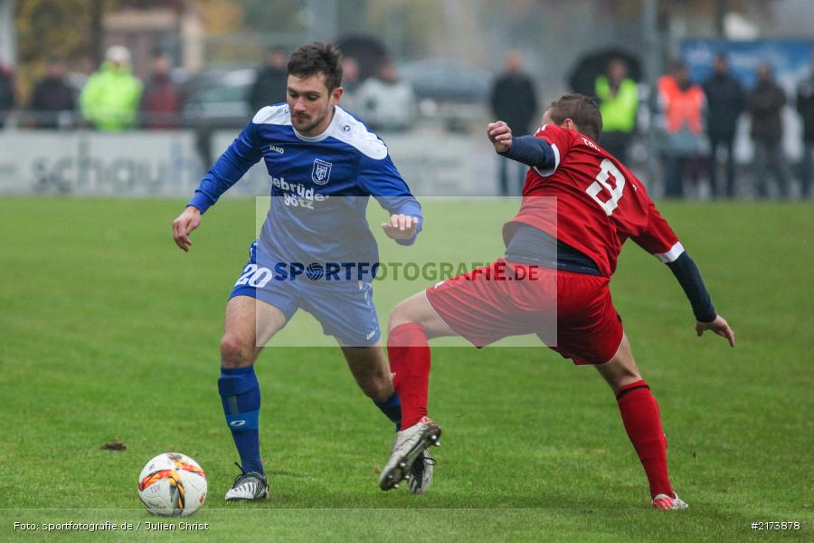 05.11.2016, Fussball, Landesliga Nordwest, TG Höchberg, TSV Karlburg - Bild-ID: 2173878
