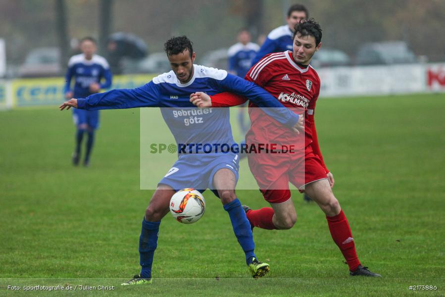 05.11.2016, Fussball, Landesliga Nordwest, TG Höchberg, TSV Karlburg - Bild-ID: 2173886