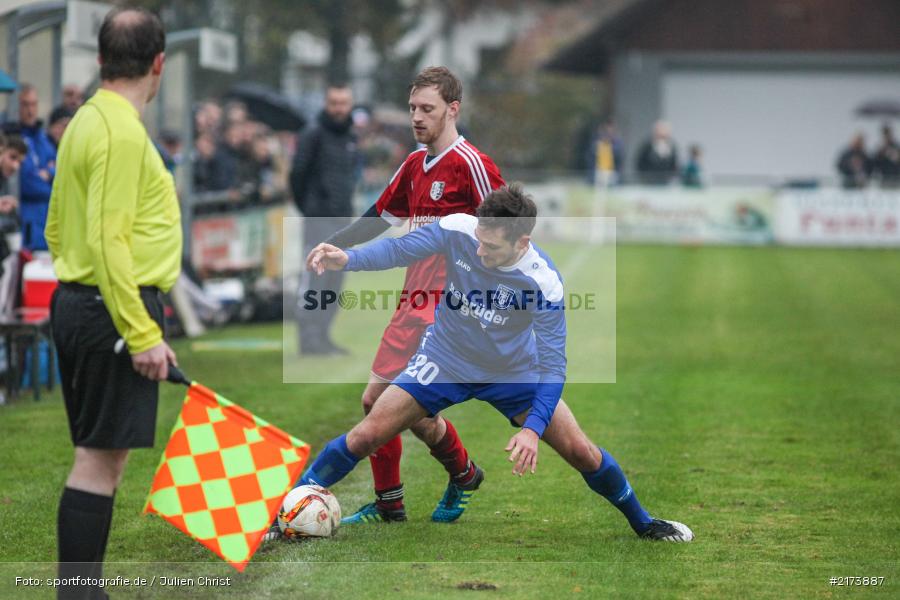 05.11.2016, Fussball, Landesliga Nordwest, TG Höchberg, TSV Karlburg - Bild-ID: 2173887