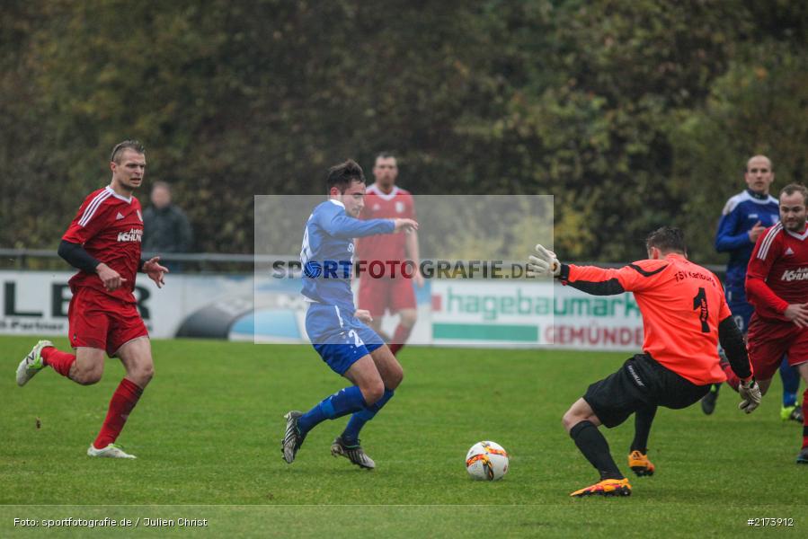 05.11.2016, Fussball, Landesliga Nordwest, TG Höchberg, TSV Karlburg - Bild-ID: 2173912