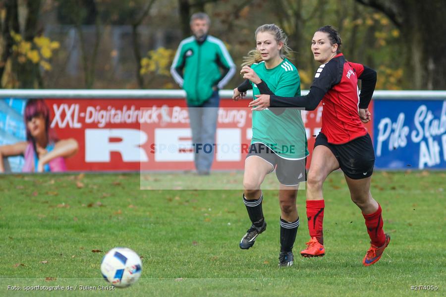 Fussball, 06.11.2016, Kreisliga Frauen, DJK Schondra, FV Karlstadt - Bild-ID: 2174056