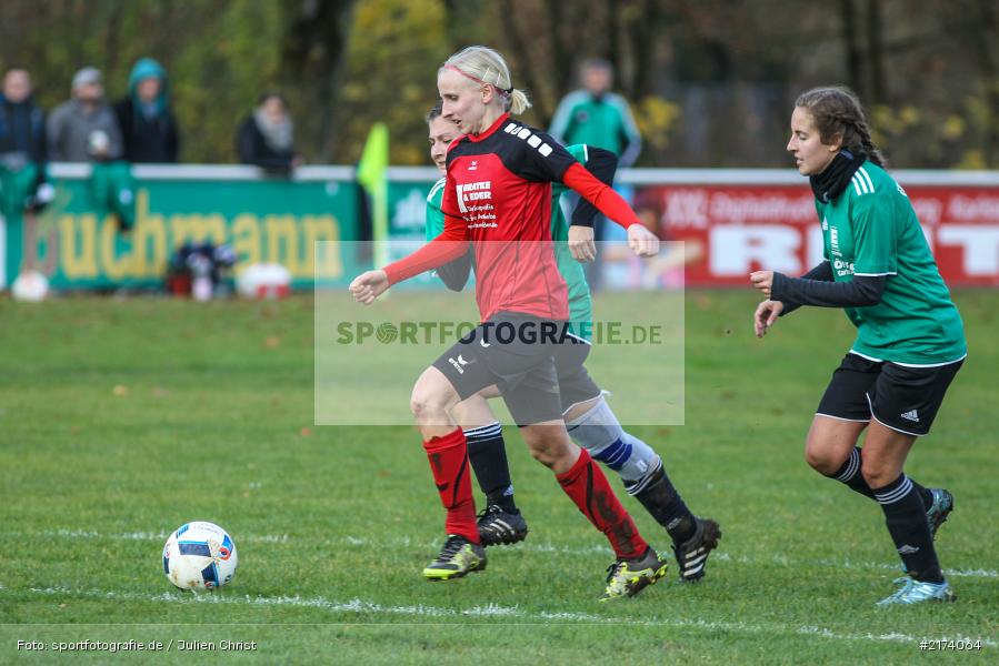 Fussball, 06.11.2016, Kreisliga Frauen, DJK Schondra, FV Karlstadt - Bild-ID: 2174064
