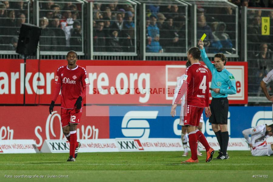 Guido Winkmann, Júnior Enrique Díaz Campbell, 2. Bundesliga, 07.11.2016, Würzburg, flyeralarm Arena, FC St. Pauli, FC Würzburger Kickers - Bild-ID: 2174102