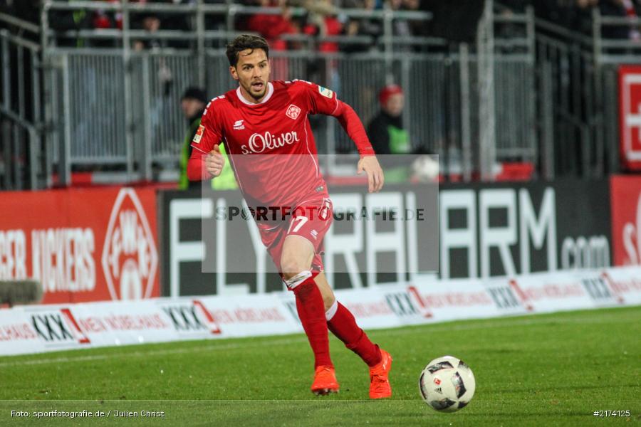 Sascha Traut, 2. Bundesliga, 07.11.2016, Würzburg, flyeralarm Arena, FC St. Pauli, FC Würzburger Kickers - Bild-ID: 2174125