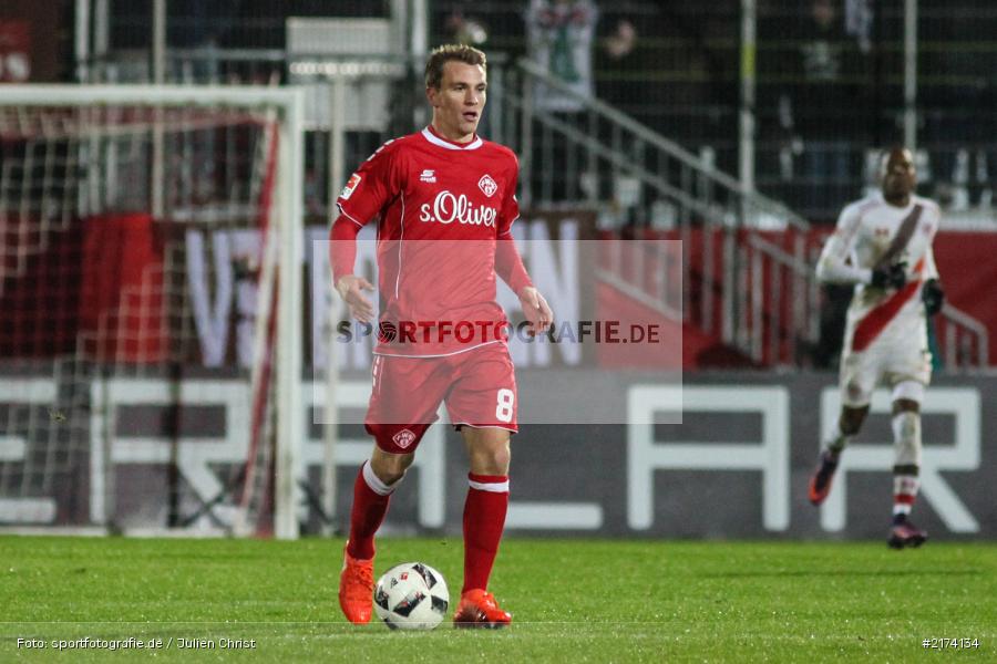 Emanuel Taffertshofer, 2. Bundesliga, 07.11.2016, Würzburg, flyeralarm Arena, FC St. Pauli, FC Würzburger Kickers - Bild-ID: 2174134