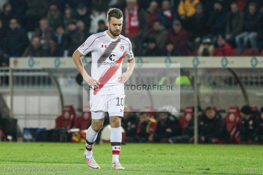 2. Bundesliga, 07.11.2016, Würzburg, flyeralarm Arena, FC St. Pauli, FC Würzburger Kickers - Bild-ID: 2174147