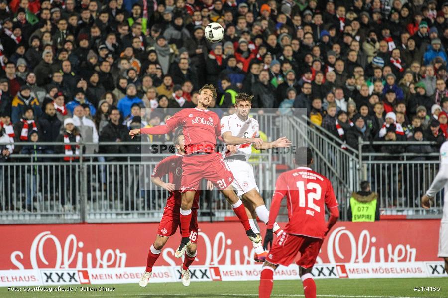 07.11.2016, Würzburg, flyeralarm Arena, 2. Bundesliga, FC St. Pauli, FC Würzburger Kickers - Bild-ID: 2174186