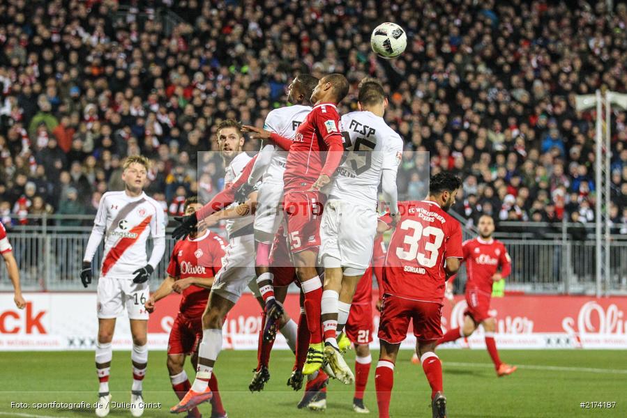 07.11.2016, Würzburg, flyeralarm Arena, 2. Bundesliga, FC St. Pauli, FC Würzburger Kickers - Bild-ID: 2174187