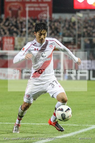 07.11.2016, Würzburg, flyeralarm Arena, 2. Bundesliga, FC St. Pauli, FC Würzburger Kickers - Bild-ID: 2174198