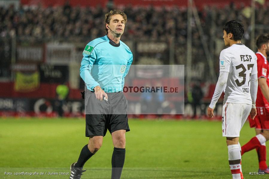 SV Nütterden, Guido Winkmann, 07.11.2016, Würzburg, flyeralarm Arena, 2. Bundesliga, FC St. Pauli, FC Würzburger Kickers - Bild-ID: 2174215