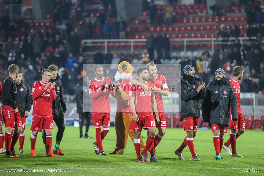 07.11.2016, Würzburg, flyeralarm Arena, Fussball, 2. Bundesliga, FC St. Pauli, FC Würzburger Kickers - Bild-ID: 2174255