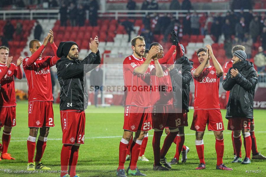 07.11.2016, Würzburg, flyeralarm Arena, Fussball, 2. Bundesliga, FC St. Pauli, FC Würzburger Kickers - Bild-ID: 2174259