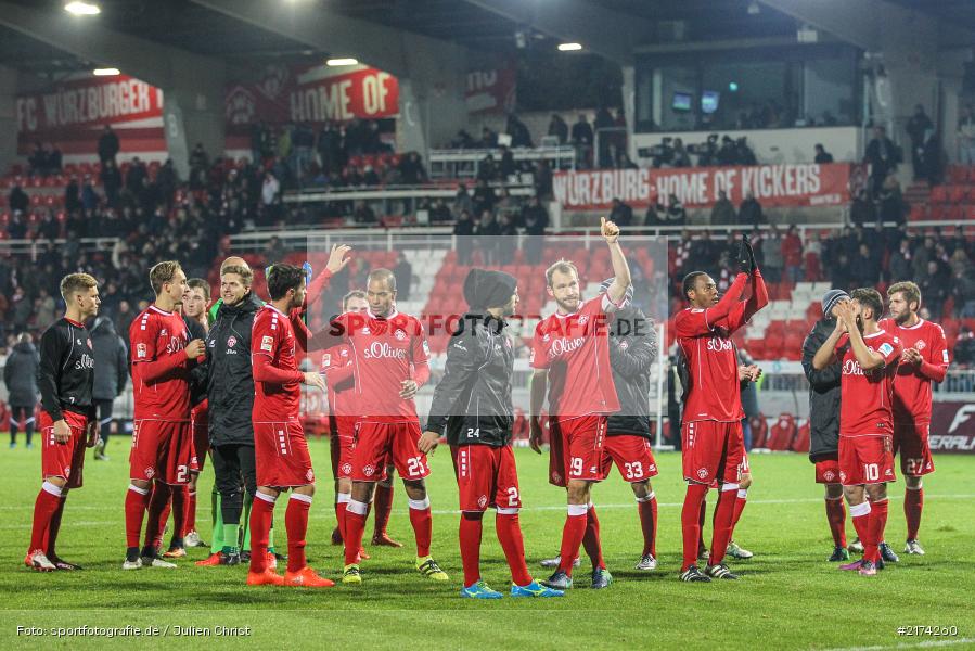 07.11.2016, Würzburg, flyeralarm Arena, Fussball, 2. Bundesliga, FC St. Pauli, FC Würzburger Kickers - Bild-ID: 2174260 07.11.2016, Würzburg, flyeralarm Arena, Fussball, 2. Bundesliga, FC St. Pauli, FC Würzburger Kickers - Bild-ID: 2174260