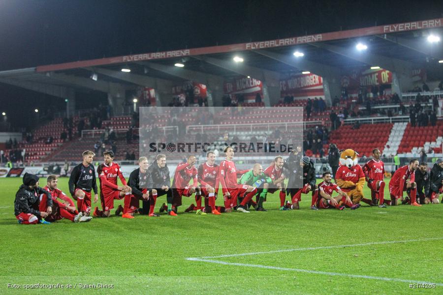 07.11.2016, Würzburg, flyeralarm Arena, Fussball, 2. Bundesliga, FC St. Pauli, FC Würzburger Kickers - Bild-ID: 2174263