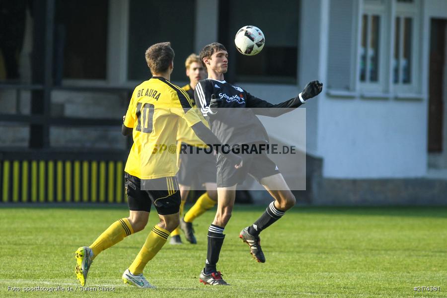 Fussball, 13.11.2016, Kreisklasse Würzburg, FV Stetten-Binsfeld-Müdesheim, BSC Aura - Bild-ID: 2174381