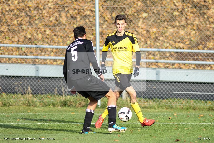 Fussball, 13.11.2016, Kreisklasse Würzburg, FV Stetten-Binsfeld-Müdesheim, BSC Aura - Bild-ID: 2174392