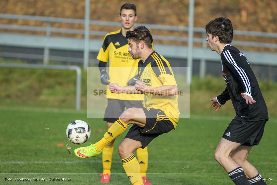 Fussball, 13.11.2016, Kreisklasse Würzburg, FV Stetten-Binsfeld-Müdesheim, BSC Aura - Bild-ID: 2174394
