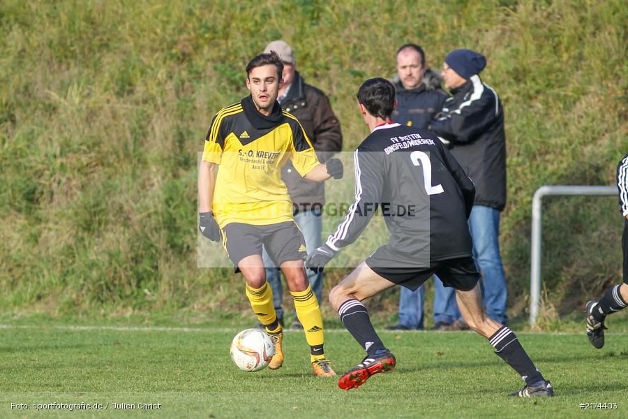 Fussball, 13.11.2016, Kreisklasse Würzburg, FV Stetten-Binsfeld-Müdesheim, BSC Aura - Bild-ID: 2174403