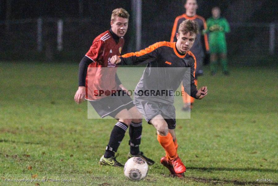 Tim Hofbauer, 23.11.2016, Fussball, U19 Bezirksoberliga, JFG Werntal Kicker, JFG Kreis Karlstadt - Bild-ID: 2174542
