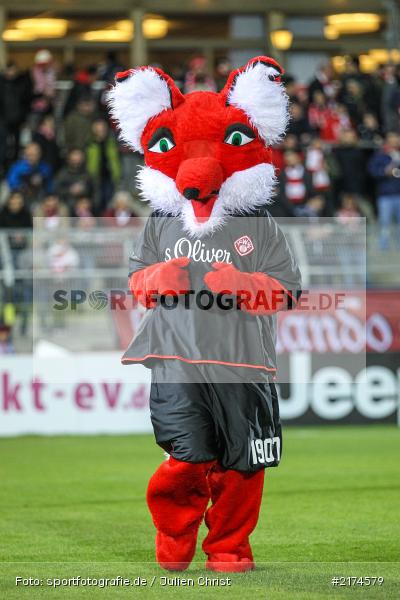 Kalle vom Dalle, Würzburg, flyeralarm Arena, 25.11.2016, Fussball, 2. Bundesliga, FC Erzgebirga Aue, FC Würzburger Kickers - Bild-ID: 2174579