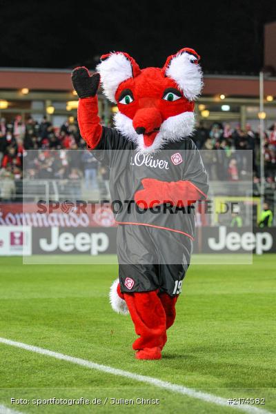 Kalle vom Dalle, Würzburg, flyeralarm Arena, 25.11.2016, Fussball, 2. Bundesliga, FC Erzgebirga Aue, FC Würzburger Kickers - Bild-ID: 2174582