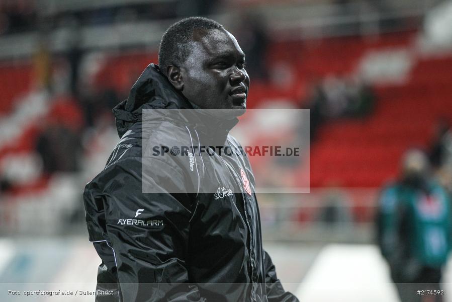 Lamine Cissé, Würzburg, flyeralarm Arena, 25.11.2016, Fussball, 2. Bundesliga, FC Erzgebirga Aue, FC Würzburger Kickers - Bild-ID: 2174592