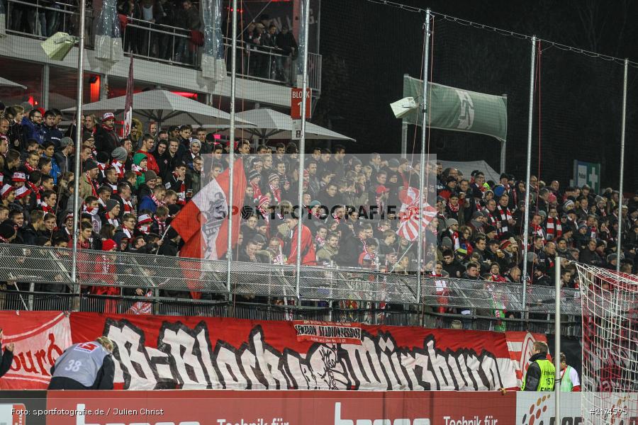 B-Block Würzburg, Würzburg, flyeralarm Arena, 25.11.2016, Fussball, 2. Bundesliga, FC Erzgebirga Aue, FC Würzburger Kickers - Bild-ID: 2174595 B-Block Würzburg, Würzburg, flyeralarm Arena, 25.11.2016, Fussball, 2. Bundesliga, FC Erzgebirga Aue, FC Würzburger Kickers - Bild-ID: 2174595