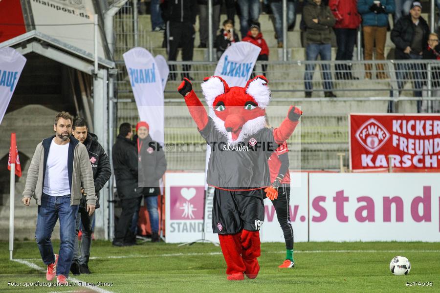 Kalle vom Dalle, Würzburg, flyeralarm Arena, 25.11.2016, Fussball, 2. Bundesliga, FC Erzgebirga Aue, FC Würzburger Kickers - Bild-ID: 2174603