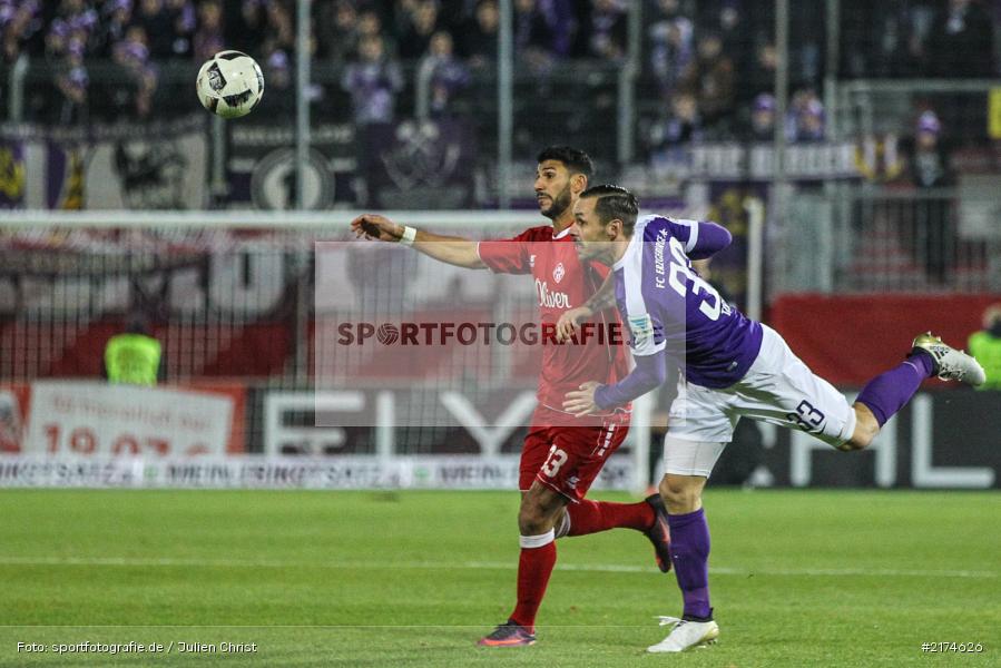 Christian Tiffert, Elia Soriano, Würzburg, flyeralarm Arena, 25.11.2016, Fussball, 2. Bundesliga, FC Erzgebirga Aue, FC Würzburger Kickers - Bild-ID: 2174626 Christian Tiffert, Elia Soriano, Würzburg, flyeralarm Arena, 25.11.2016, Fussball, 2. Bundesliga, FC Erzgebirga Aue, FC Würzburger Kickers - Bild-ID: 2174626