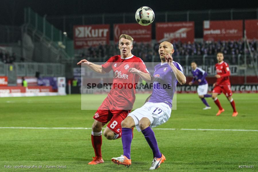 Philipp Riese, Emanuel Taffertshofer, Würzburg, flyeralarm Arena, 25.11.2016, Fussball, 2. Bundesliga, FC Erzgebirga Aue, FC Würzburger Kickers - Bild-ID: 2174631 Philipp Riese, Emanuel Taffertshofer, Würzburg, flyeralarm Arena, 25.11.2016, Fussball, 2. Bundesliga, FC Erzgebirga Aue, FC Würzburger Kickers - Bild-ID: 2174631