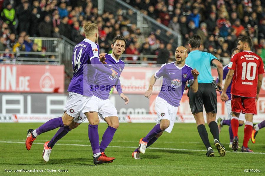 Pascal Köpke, Würzburg, flyeralarm Arena, 25.11.2016, Fussball, 2. Bundesliga, FC Erzgebirga Aue, FC Würzburger Kickers - Bild-ID: 2174636 Pascal Köpke, Würzburg, flyeralarm Arena, 25.11.2016, Fussball, 2. Bundesliga, FC Erzgebirga Aue, FC Würzburger Kickers - Bild-ID: 2174636
