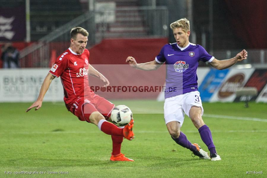 Sebastian Hertner, Würzburg, flyeralarm Arena, 25.11.2016, Fussball, 2. Bundesliga, FC Erzgebirga Aue, FC Würzburger Kickers - Bild-ID: 2174648 Sebastian Hertner, Würzburg, flyeralarm Arena, 25.11.2016, Fussball, 2. Bundesliga, FC Erzgebirga Aue, FC Würzburger Kickers - Bild-ID: 2174648