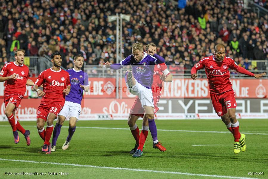 Pascal Köpke, Würzburg, flyeralarm Arena, 25.11.2016, Fussball, 2. Bundesliga, FC Erzgebirga Aue, FC Würzburger Kickers - Bild-ID: 2174651 Pascal Köpke, Würzburg, flyeralarm Arena, 25.11.2016, Fussball, 2. Bundesliga, FC Erzgebirga Aue, FC Würzburger Kickers - Bild-ID: 2174651