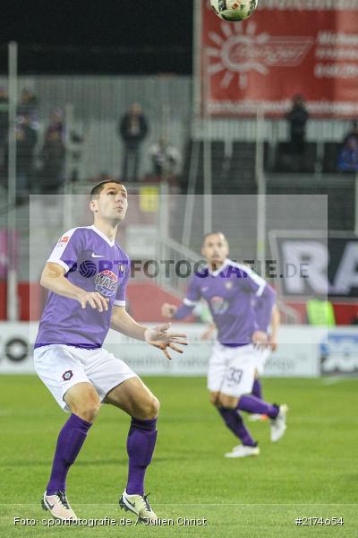 Adam Susac, Würzburg, flyeralarm Arena, 25.11.2016, Fussball, 2. Bundesliga, FC Erzgebirga Aue, FC Würzburger Kickers - Bild-ID: 2174654 Adam Susac, Würzburg, flyeralarm Arena, 25.11.2016, Fussball, 2. Bundesliga, FC Erzgebirga Aue, FC Würzburger Kickers - Bild-ID: 2174654