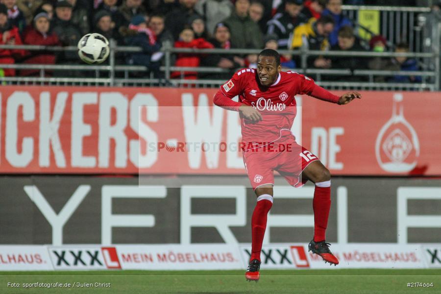 Júnior Díaz, Würzburg, flyeralarm Arena, 25.11.2016, Fussball, 2. Bundesliga, FC Erzgebirga Aue, FC Würzburger Kickers - Bild-ID: 2174664 Júnior Díaz, Würzburg, flyeralarm Arena, 25.11.2016, Fussball, 2. Bundesliga, FC Erzgebirga Aue, FC Würzburger Kickers - Bild-ID: 2174664