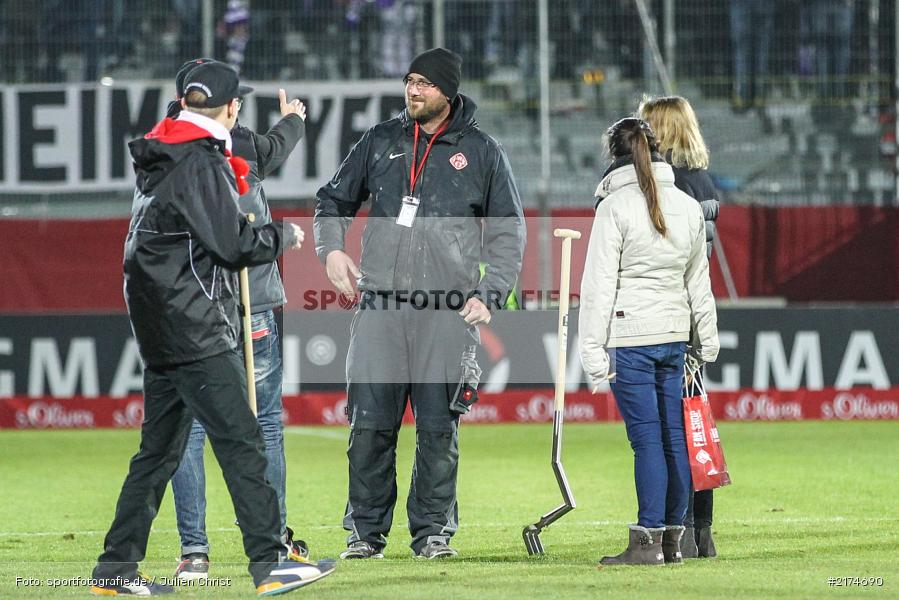 Würzburg, flyeralarm Arena, 25.11.2016, Fussball, 2. Bundesliga, FC Erzgebirga Aue, FC Würzburger Kickers - Bild-ID: 2174690