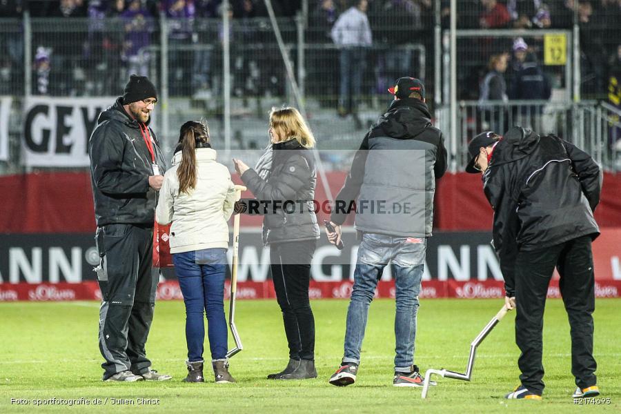 Würzburg, flyeralarm Arena, 25.11.2016, Fussball, 2. Bundesliga, FC Erzgebirga Aue, FC Würzburger Kickers - Bild-ID: 2174693