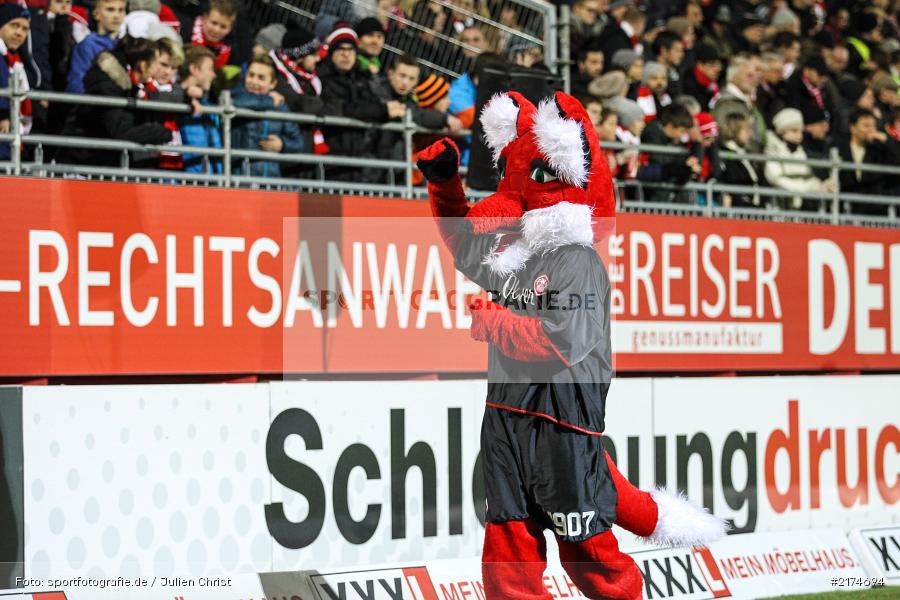 Kalle vom Dalle, Würzburg, flyeralarm Arena, 25.11.2016, Fussball, 2. Bundesliga, FC Erzgebirga Aue, FC Würzburger Kickers - Bild-ID: 2174694