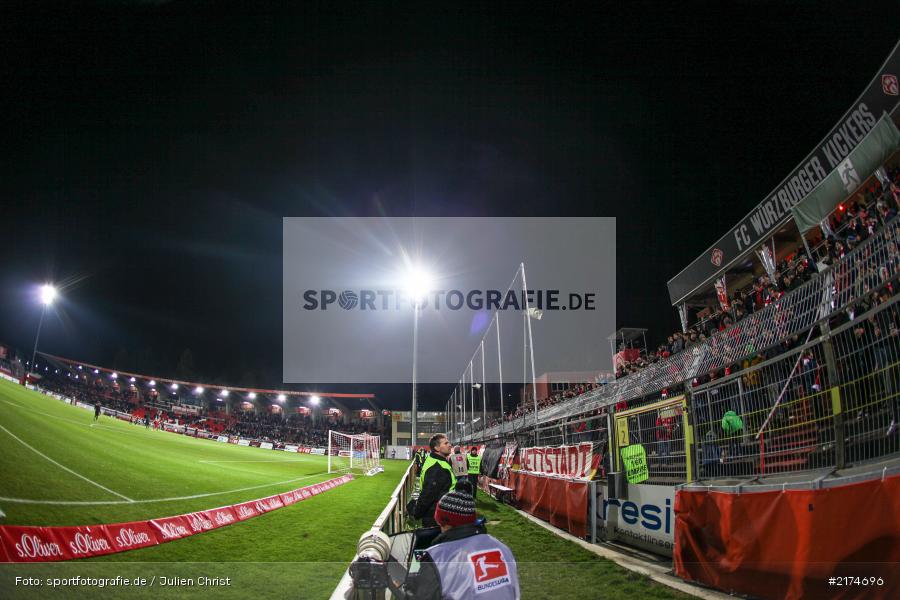 Würzburg, flyeralarm Arena, 25.11.2016, Fussball, 2. Bundesliga, FC Erzgebirga Aue, FC Würzburger Kickers - Bild-ID: 2174696