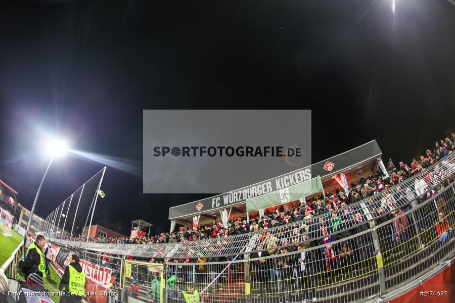 Würzburg, flyeralarm Arena, 25.11.2016, Fussball, 2. Bundesliga, FC Erzgebirga Aue, FC Würzburger Kickers - Bild-ID: 2174697