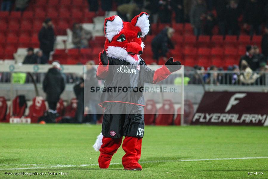 Kalle vom Dalle, Würzburg, flyeralarm Arena, 25.11.2016, Fussball, 2. Bundesliga, FC Erzgebirga Aue, FC Würzburger Kickers - Bild-ID: 2174739