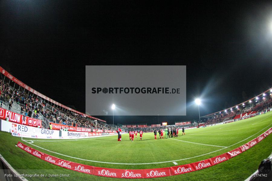 Würzburg, flyeralarm Arena, 25.11.2016, Fussball, 2. Bundesliga, FC Erzgebirga Aue, FC Würzburger Kickers - Bild-ID: 2174742