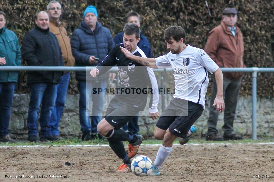 Tobias Hehrlein, Johannes Gold, 27.11.2016, Kreisliga Würzburg, TSV Retzbach, TSV Karlburg II - Bild-ID: 2174744