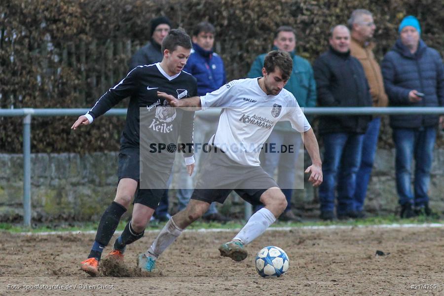 Johannes Gold, Tobias Hehrlein, 27.11.2016, Kreisliga Würzburg, TSV Retzbach, TSV Karlburg II - Bild-ID: 2174755