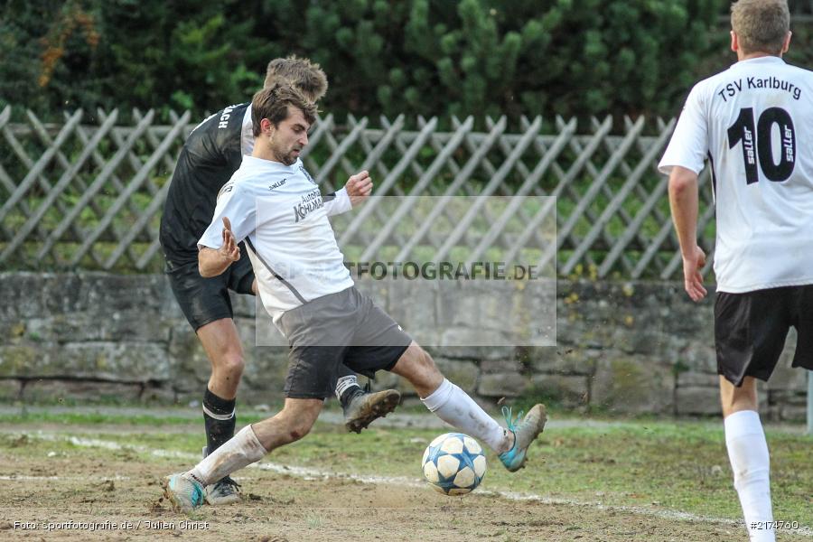 Johannes Gold, Maximilian Köstler, 27.11.2016, Kreisliga Würzburg, TSV Retzbach, TSV Karlburg II - Bild-ID: 2174760