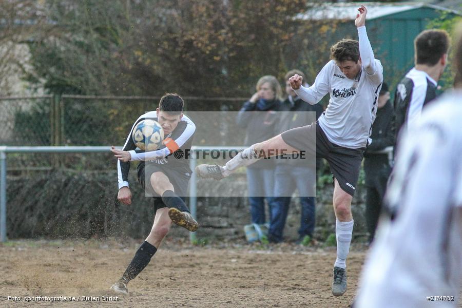 Nicolai Zull, 27.11.2016, Kreisliga Würzburg, TSV Retzbach, TSV Karlburg II - Bild-ID: 2174782