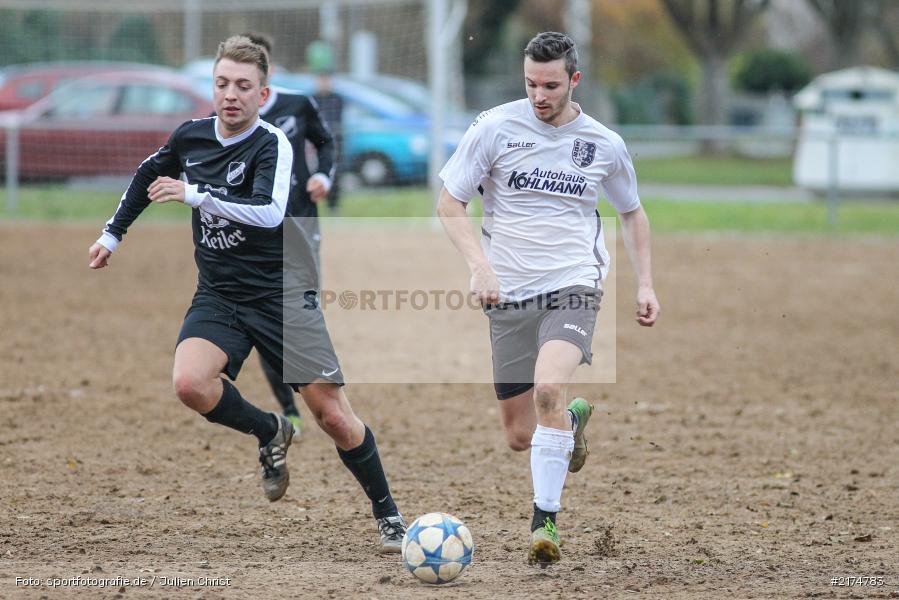 Markus Steigerwald, Matthias Koehler, 27.11.2016, Kreisliga Würzburg, TSV Retzbach, TSV Karlburg II - Bild-ID: 2174783